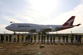 El último Qantas 747 despega en Sídney rumbo a su jubilación